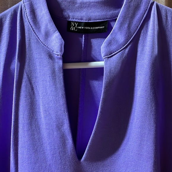 NWT NY&C New York & Company Never Worn Purple Dress - Picture 2 of 7